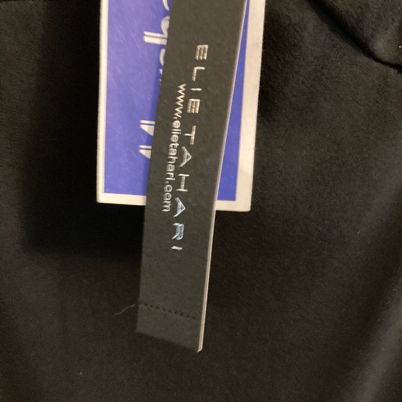 ELIE TAHARI BLACK SILK SPAGHETTI STRAP SLIP DRESS - NEW never worn! SALE! 2nd MD - Picture 9 of 12